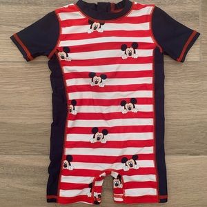 Infant Boys One-Piece Rashguard Swimsuit